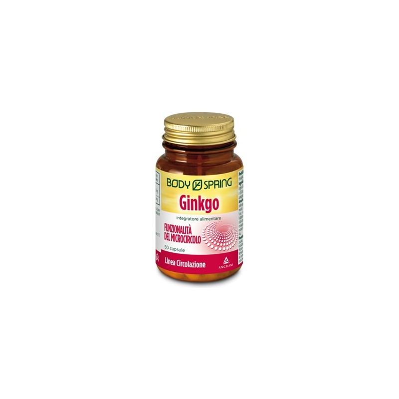 Angelini Body Spring Ginkgo Biloba 50 Capsule