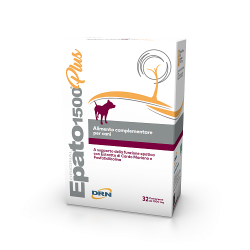 Confezione da 32 compresse di Epato 1500 Plus Alimento per Cani da Nextume Italy