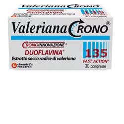 30 compresse di Valeriana Crono 135 Fast Action con Duoflavina