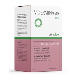 10 ovuli di Vidermina MD clx Ovuli Vaginali pH Acido