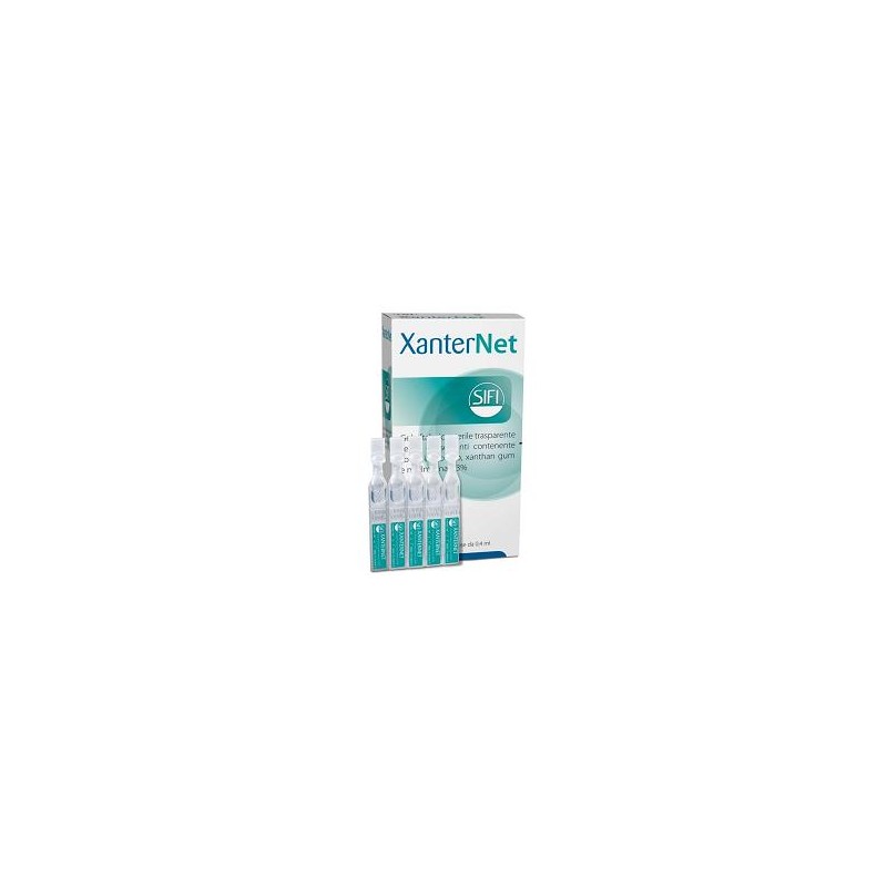 20 flaconcini di Xanternet Gel Oftalmico