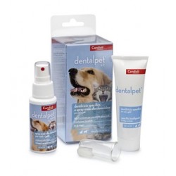 Confezione da 100ml di Dentalpet Kit Dentifricio + Spray orale da Candioli