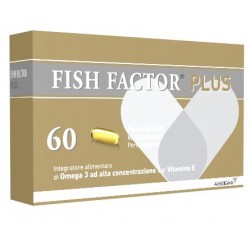 Fish Factor Plus Integratore per il colesterolo 60 Perle Grandi