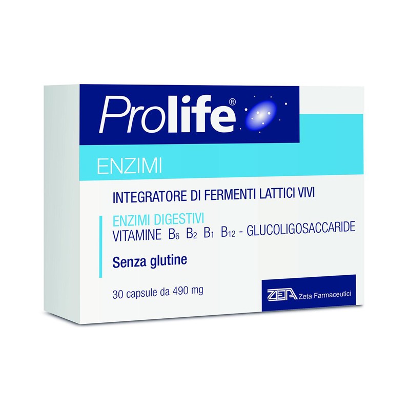 confezione 30 capsule prolife enzimi