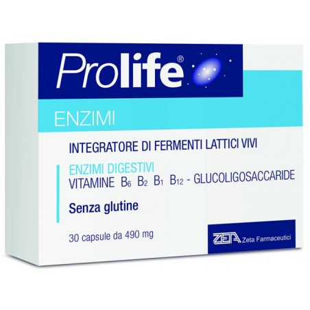 confezione 30 capsule prolife enzimi