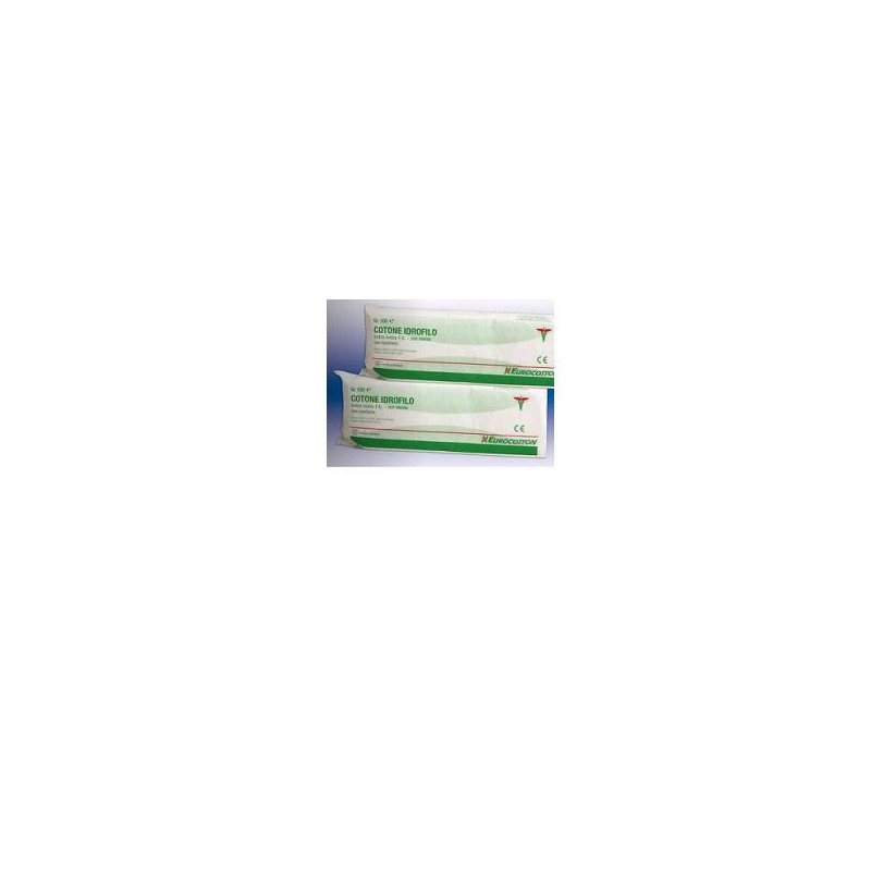 Cura Farma Ovatta Di Cotone Idrofilo 100% A Striscia Continua Confezione 100g Piegato A Zig Zag