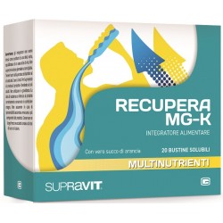 astuccio con 20 buste di Supravit Mg-K della Giurati Group