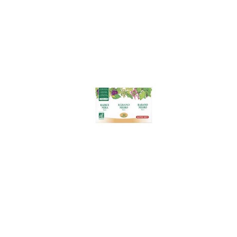Laboratoires Super Diet Superdiet Radice Nera Bio 20 Ampolle 15 Ml