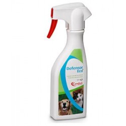 Confezione da 250ml di Lozione Repellente per Cani e Gatti Defensor Eco da Candioli