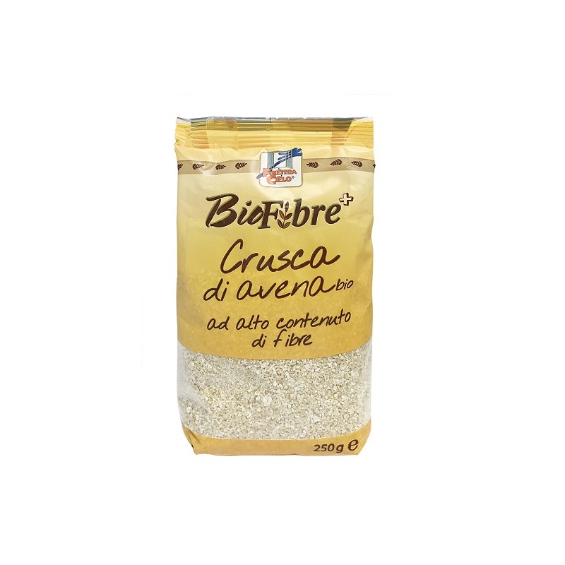 Biotobio Fsc Biofibre+ Crusca Di Avena Bio Ad Alto Contenuto Di Fibra 250 G