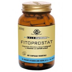 Confezione da 60 capsule vegetali di Integratore per Prostata Fitoprostat da Solgar