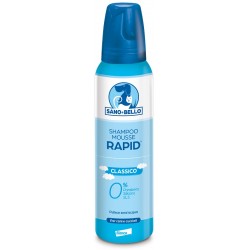 Flacone da 300ml di Shampoo Mousse Rapid per Cane e Gatto Sano e Bello da Elanco Italia