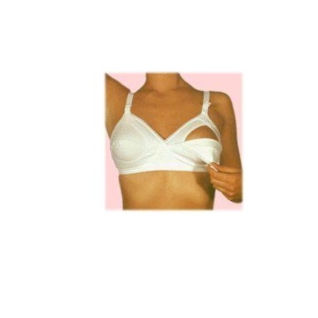 Safte Jolie Maman 2222 Reggisegno Allattamento In Cotone Coppe Apribili B Bianco 4