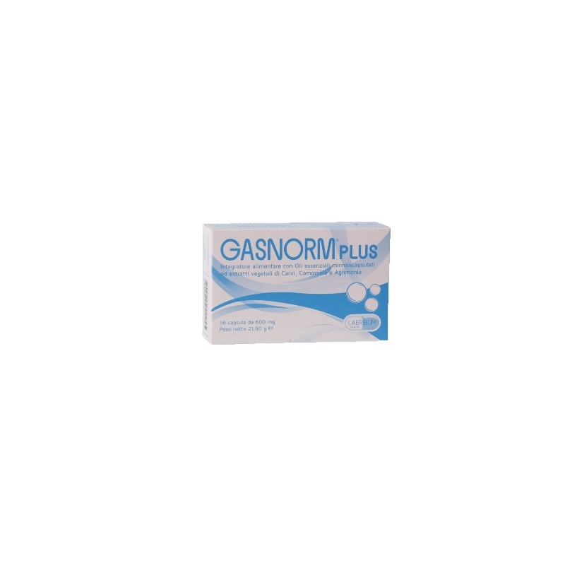 Laerbium Pharma Gasnorm Plus 36 Capsule