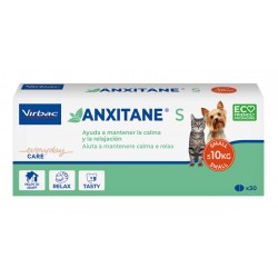 Confezione da 30 compresse di Supplemento Antistress per Cani e Gatti Antixane D da Virbac
