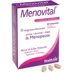 blister da 60 compresse di Menovital di Healthaid Italia
