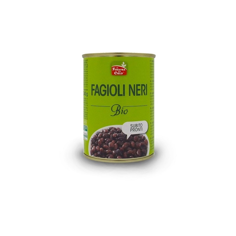 Biotobio Fagioli Neri Pronti Bio 400 G