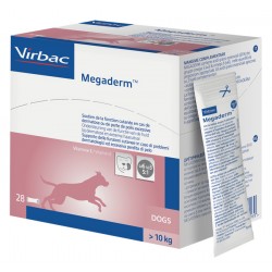 Confezione da 28 sacchetti monodose di Supplemento per Cani Medaderm da Virbac