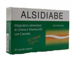 Astuccio da 30 capsule di Alsidiabe del Dott. C.Cagnola