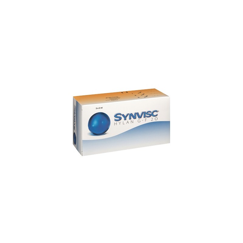 Sanofi Siringa Intra-articolare Synvisc Acido Ialuronico 2 Ml 3 Pezzi