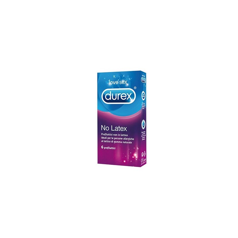 Reckitt Benckiser H. Profilattico Durex No Latex 6 Pezzi