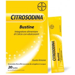 20 bustine effervescenti di Citrosodina Granutalo Effervescente da Bayer