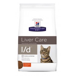 Confezione da 1,5 Kg di Croccanti per Gatti Liver Care da Hill's Pet Nutrition Diet