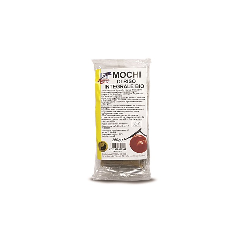 Biotobio Mochi Di Riso Integrale Bio 250 G