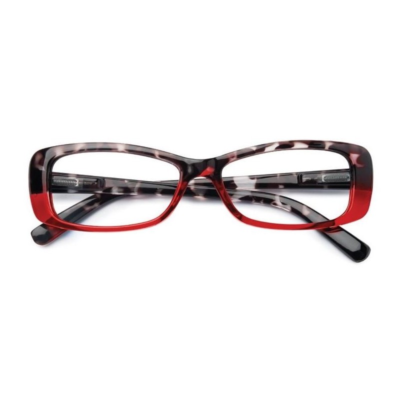 occhiale twins platinum funny rosso +2