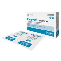 Confezione da 14 salviettine per cani e gatti Oculvet da Innovet