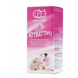 Confezione da 25ml di Spray per Cane e Gatto Attrattivo Igienico