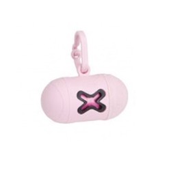 Confezione da 20 sacchetti rosa Citygo Dispenser per Sacchetti