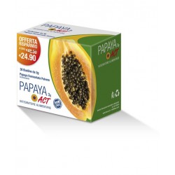 Confezione da 10 bustine di Integratore di Papaya Fermentata da Papaya Act