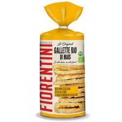 confezione da 120g di gallette bio di mais di Fiorentini alimentari