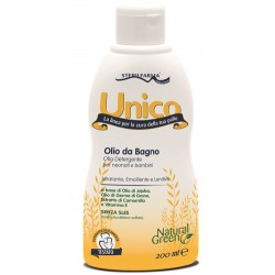 flacone da 200 ml di Unico Olio da bagno di Sterilfarma