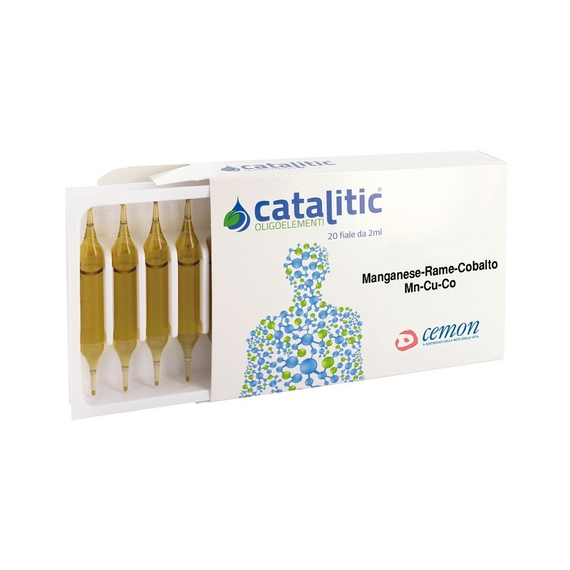 Cemon Catalitic Oligoelementi Manganese Rame Cobalto Mn-cu-co- 20 Ampolle
