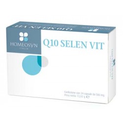 blister da 24 capsule di Q10 Selen Vit di Homeosyn Italia