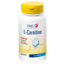 Confezione da 60 capsule di Integratore Energetico L-Carnitine da Longlife