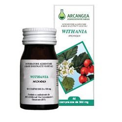 flacone da 60 capsule di Withania di Arcangea