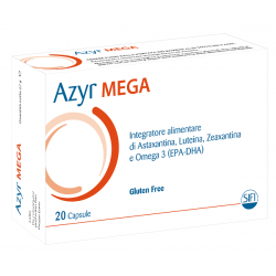 20 capsule di Integratore di Astaxantina e Omega-3 da Sifi Azyr Mega