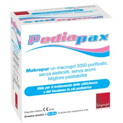 20 bustine di Pediapax Polvere per la Stitichezza da Bioproject