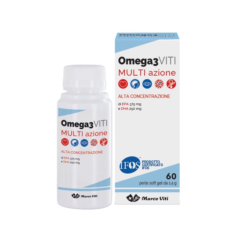 60 perle di Marco Viti Omega-3Viti Multiazione