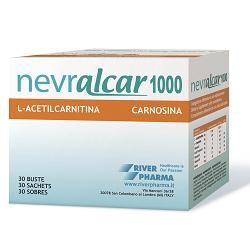 Confezione da 30 bustine di Nevralcar 1000 di River Pharma