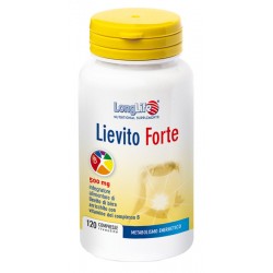 Flacone da 120 compresse di Integratore Ricostituente Lievito Forte da Longlife