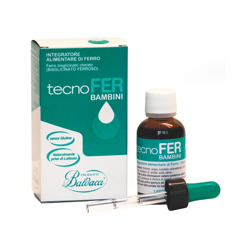 30ml di Integratore di Ferro Tecnofer Bambini Gocce da Laboratori Baldacci