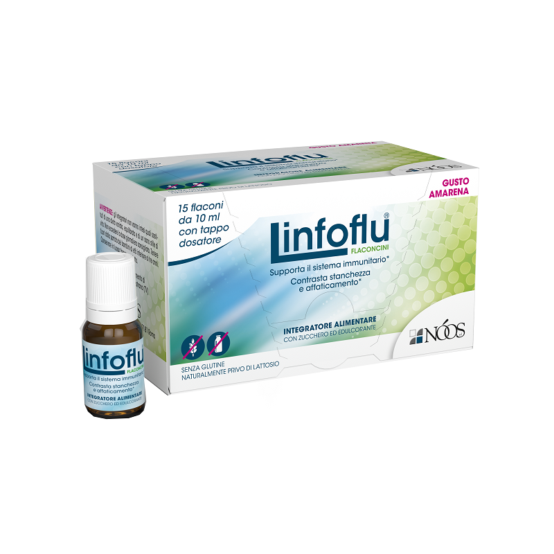 15 flaconcini di Integratore Difese Immunitarie da Noos Linfoflu