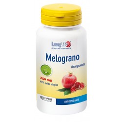 Confezione da 90 capsule vegetali di LongLife Melograno Integratore Antiossidante