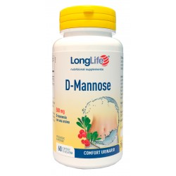 LongLife D-mannose integratore alimentare di 60 capsule