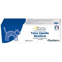 Dicofarm Talco liquido nutriente per il bambino 100 ml