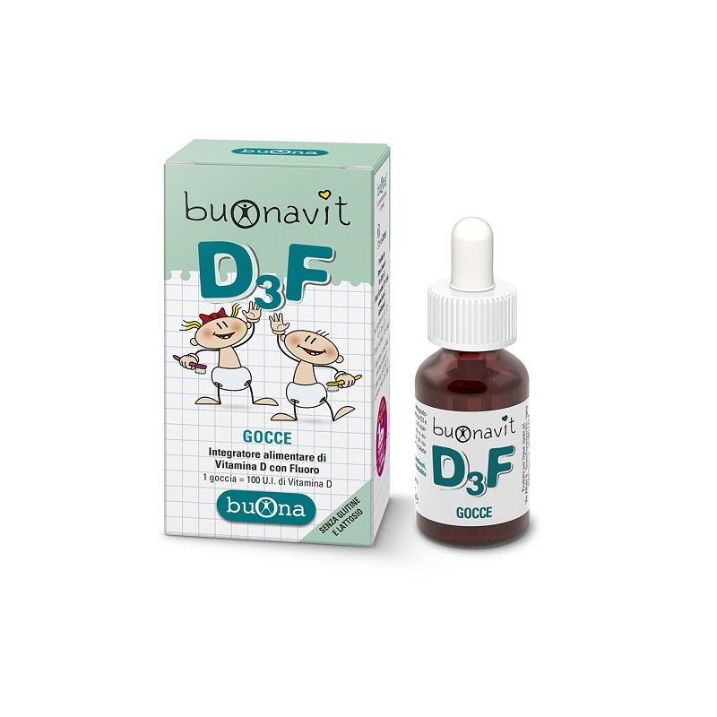 flacone 12 ml buonavit d3f